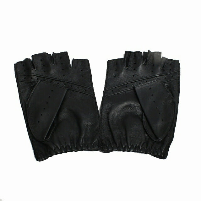 デンツ DENTS SNETTERTON 手袋 フィンガーレス グローブ 5-1009-BLACK-M メンズ ブラック WQ00051383