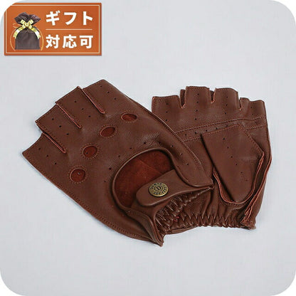 デンツ DENTS SNETTERTON 手袋 フィンガーレス グローブ 5-1009-ENGTAN-M メンズ ブラウン WQ00051386