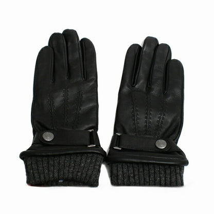 DENTS HENLEY Touch Panel Compatible Gloves 5-9204-BLACK-L Men&