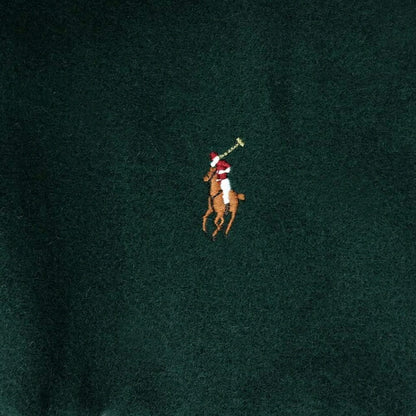 ポロラルフローレン POLO RALPH LAUREN マフラー PC1047-354 カラー刺繍ロゴ College Green マフラー WQ00051464