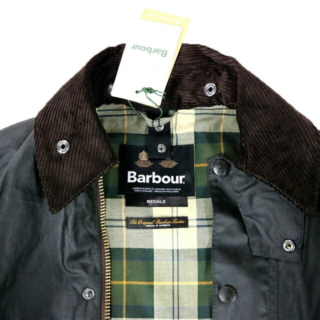 バブアーBarbour BEDALE ジャケット MWX0018SG91-36 メンズ Sage オイルコート ワックス バブワー WQ00051542