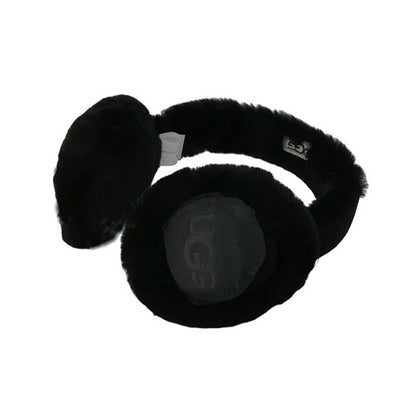アグ UGG Sheepskin Embroidery Earmuff イヤーマフ 耳当て 20955-BLK レディース ブラック WQ00051563