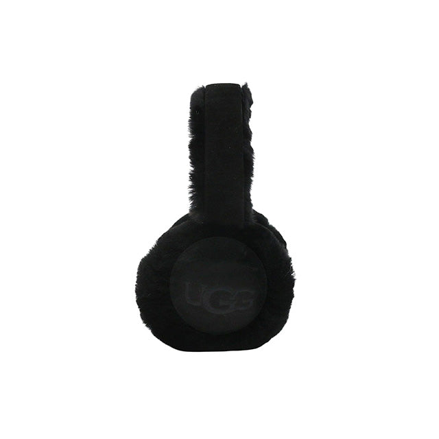 アグ UGG Sheepskin Embroidery Earmuff イヤーマフ 耳当て 20955-BLK レディース ブラック WQ00051563