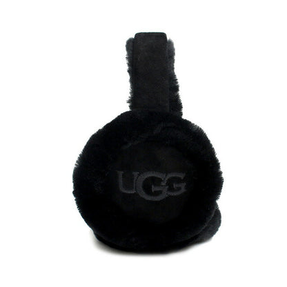 アグ UGG Sheepskin Embroidery Earmuff イヤーマフ 耳当て 20955-BLK レディース ブラック WQ00051563