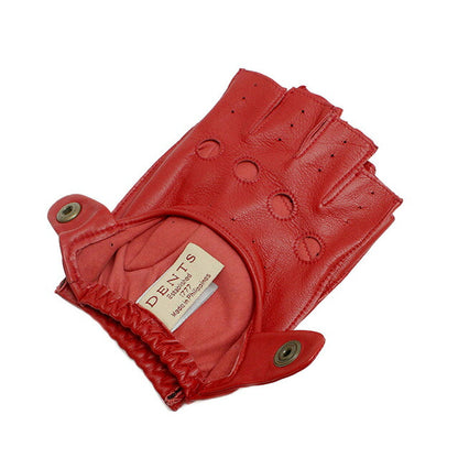 デンツ DENTS SNETTERTON 手袋 フィンガーレス グローブ 5-1009-BERRY-S メンズ レッド 手袋 WQ00051564