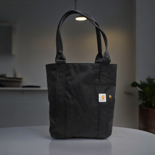 カーハート Carhartt トートバッグ B0000378-BLACK Vertical Open Tote　メンズ ブラック WQ00051584