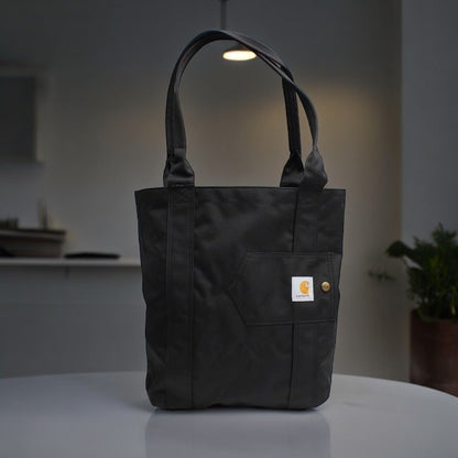 カーハート Carhartt トートバッグ B0000378-BLACK Vertical Open Tote　メンズ ブラック WQ00051584