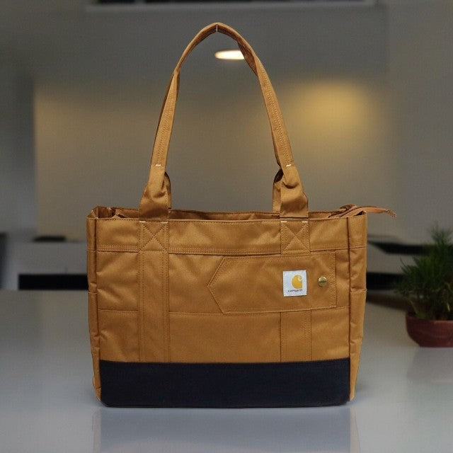 カーハート Carhartt トートバッグ B0000379-BROWN Horizontal Zip Tote　メンズ ブラウン WQ00051587