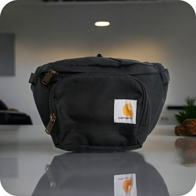 カーハート Carhartt ボディバッグ B0000401-BLACK Classic Waist Pack　メンズ ブラック WQ00051588