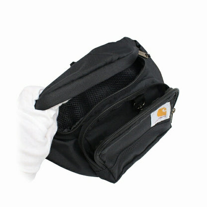 カーハート Carhartt ボディバッグ B0000401-BLACK Classic Waist Pack　メンズ ブラック WQ00051588