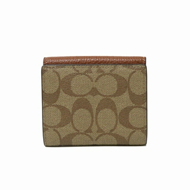 コーチ COACH 二つ折り財布 CF472-IME7V レディース カーキマルチ WQ00051645