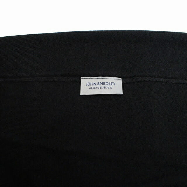 ジョンスメドレー JOHN SMEDLEY HARCOURT モックネック ニット HARCOURT-BLACK-M メンズ black WQ00051661