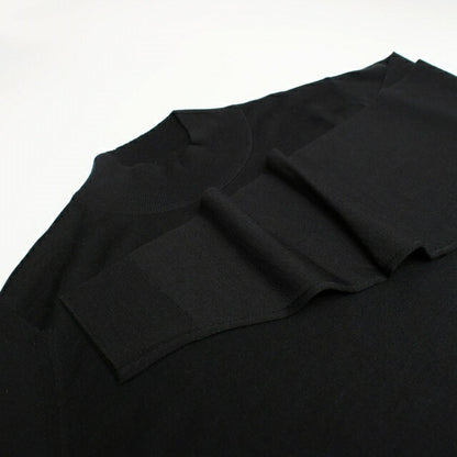 ジョンスメドレー JOHN SMEDLEY HARCOURT モックネック ニット HARCOURT-BLACK-L メンズ black WQ00051662