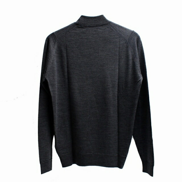 ジョンスメドレー JOHN SMEDLEY HARCOURT モックネック ニット HARCOURT-CHARCOAL -XL メンズ charcoal WQ00051666