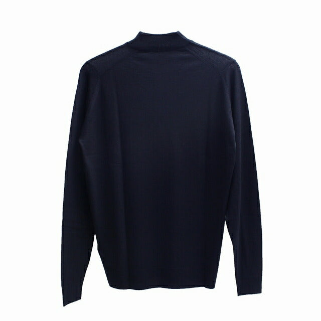 ジョンスメドレー JOHN SMEDLEY HARCOURT モックネック ニット HARCOURT-MIDNIGHT-M メンズ midnight WQ00051667