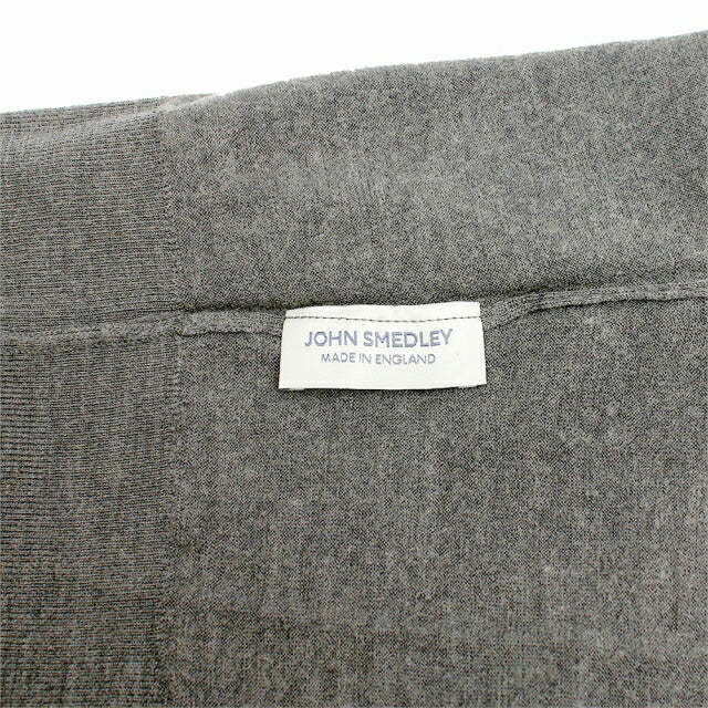 ジョンスメドレー JOHN SMEDLEY HARCOURT モックネック ニット HARCOURT-SILVER-XL メンズ silver WQ00051672