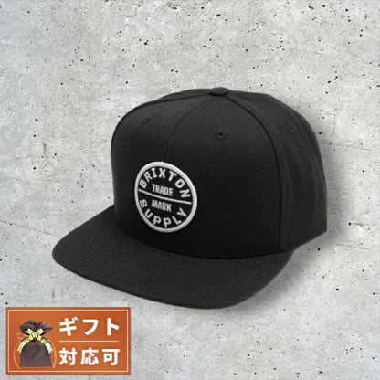 ブリクストン BRIXTON OATH 3 SNAPBACK キャップ 帽子 10777-BLACK メンズ ブラック WQ00051757