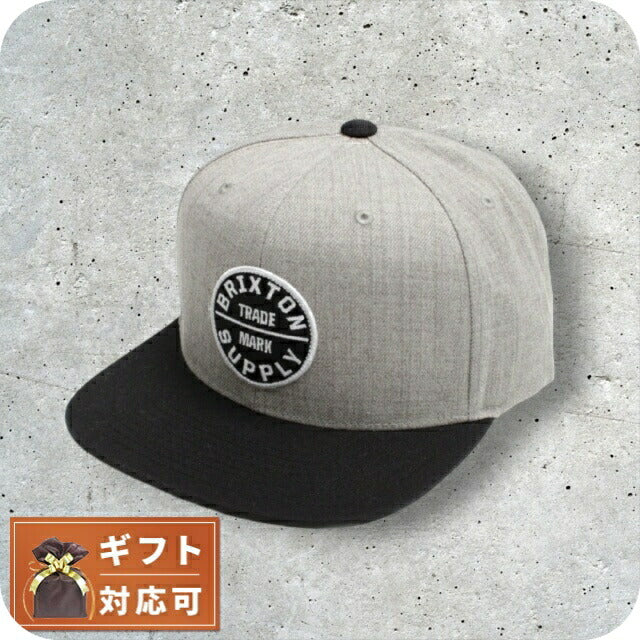 ブリクストン BRIXTON OATH 3 SNAPBACK キャップ 帽子 10777-LHGBK メンズ ライトヘザーグレー WQ00051758