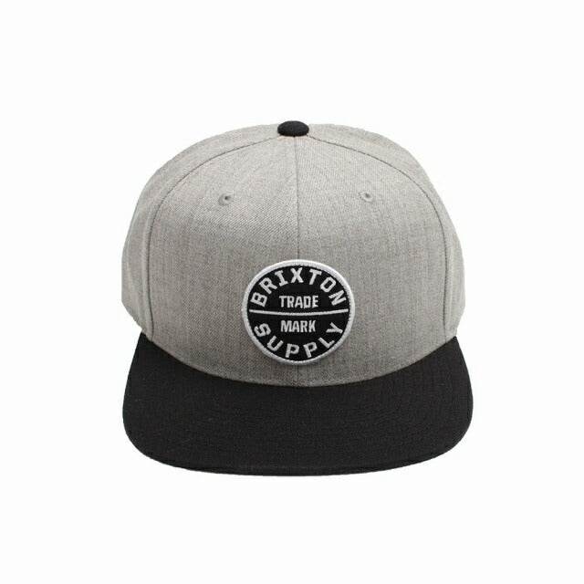 ブリクストン BRIXTON OATH 3 SNAPBACK キャップ 帽子 10777-LHGBK メンズ ライトヘザーグレー WQ00051758