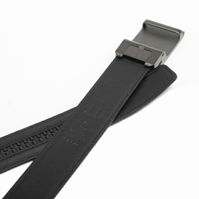 dunhill カーボンブラックベルト ダンヒル DUNHILL ベルト 21F4A10CH001 メンズ ブラック WQ00051763