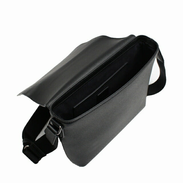 ダンヒル　dunhill ショルダーバッグ　サコッシュ　総柄　pvc ブラック Dunhill - 新品 ダンヒル dunhill ショルダーバッグ ローラガス