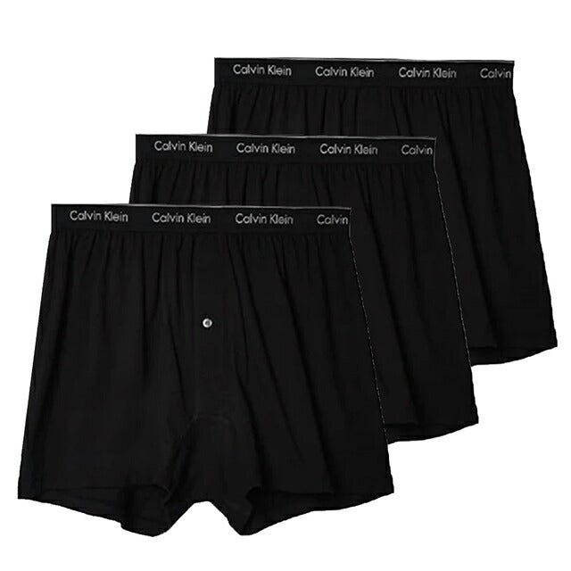 カルバンクライン CALVIN KLEIN アンダーウェア 下着 CK ニットトランクス NB4005-001-M メンズ ブラック WQ00051782