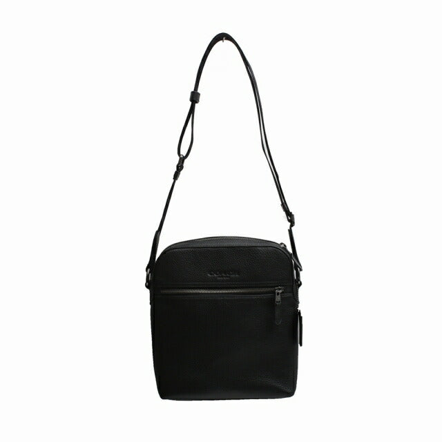 コーチ COACH ショルダーバッグ 4011-QB-BK 鞄 レザー メンズ ブラック WQ00051800