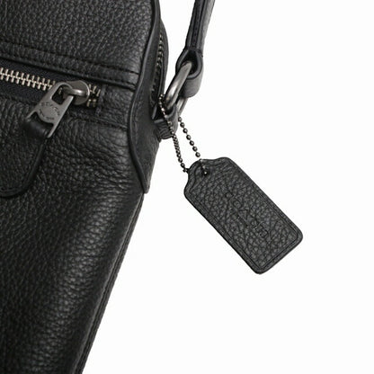 コーチ COACH ショルダーバッグ 4011-QB-BK 鞄 レザー メンズ ブラック WQ00051800