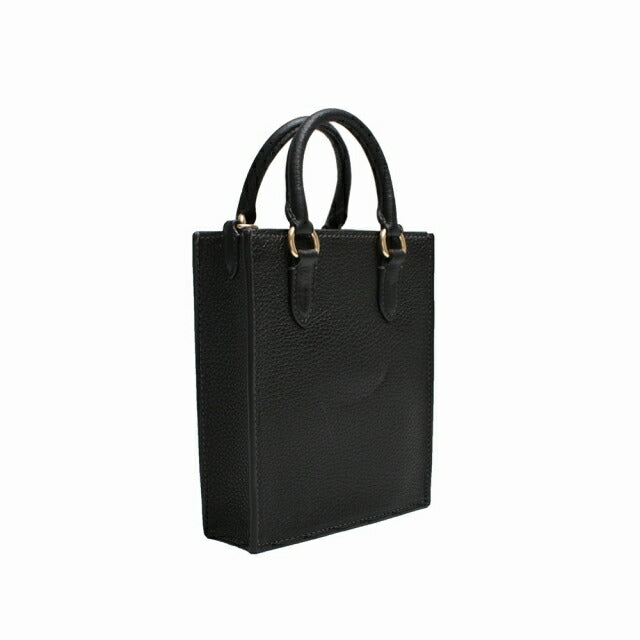 コーチ COACH PLLD LTH NS MIN TOTE ショルダーバッグ CJ500-IMBLK レディース ブラック WQ00051805