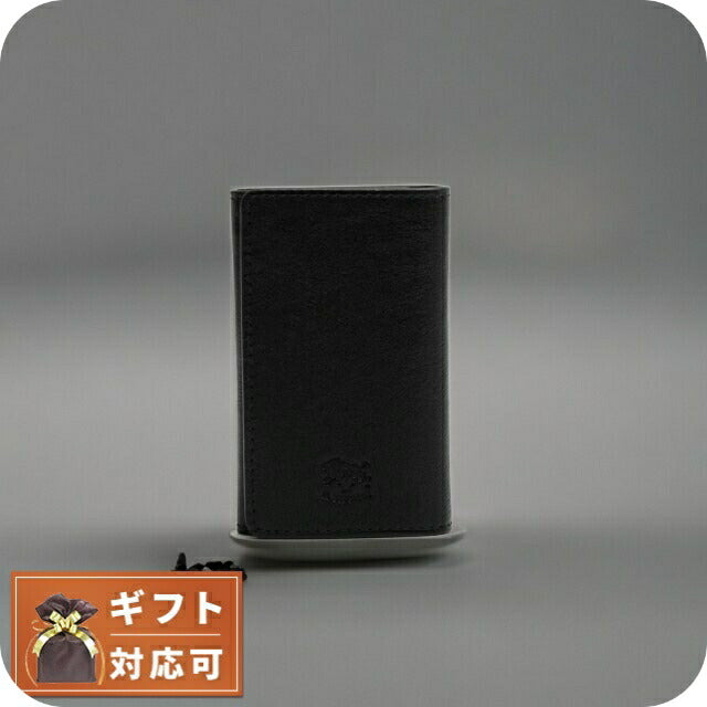 イルビゾンテ IL BISONTE キーケース SKH142-PO0001-BK116N レザー ブラック WQ00051912