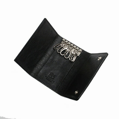 イルビゾンテ IL BISONTE キーケース SKH142-PO0001-BK116N レザー ブラック WQ00051912