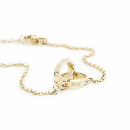 ダニエルウェリントン DANIEL WELLINGTON CLASSIC UNITY LUMINE ブレスレット DW00400356 レディース ゴールド WQ00051980