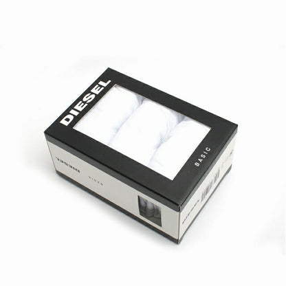 ディーゼル DIESEL Tシャツ 00SPDM-0AALW-100-M メンズ ホワイト 3枚セット 下着 WQ00051995