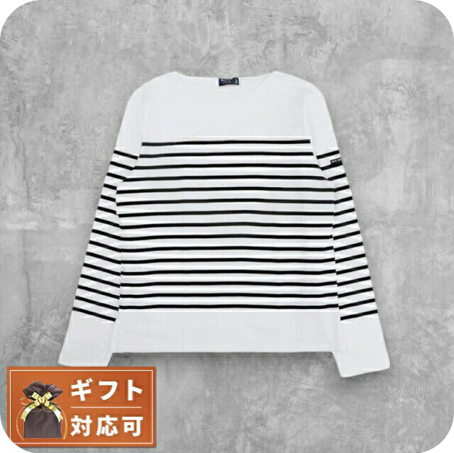 セントジェームズ SAINT JAMES NAVAL ロングTシャツ ロンT 長袖 ボーダー NAVAL-2691-NEIGE-NOIR-S レディース メンズ WQ00052021