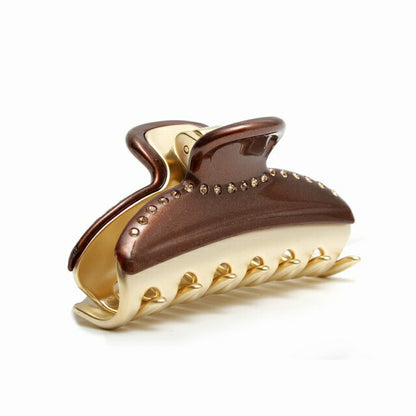 アレクサンドルドゥパリ ALEXANDRE DE PARIS ヘアクリップ ICCM-15571-03X4-PAILBRUN ヘアアクセ レディース ブラウン クリップ WQ00052056