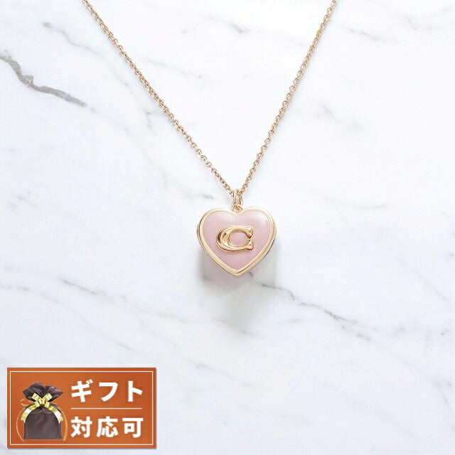 コーチ COACH ネックレス 469933GLD650 レディース アクセサリー ピンク WQ00052090