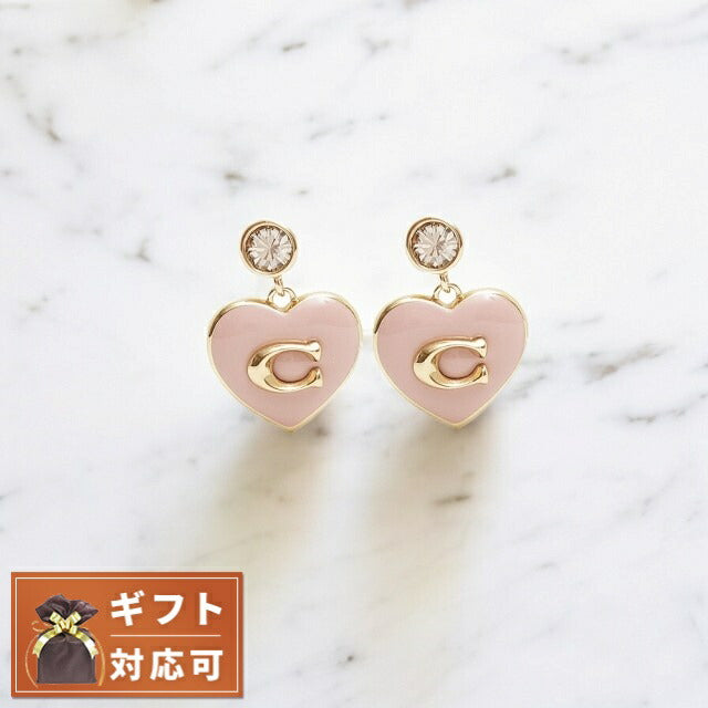 コーチ COACH ピアス 469937GLD650 レディース アクセサリー ピンク WQ00052094