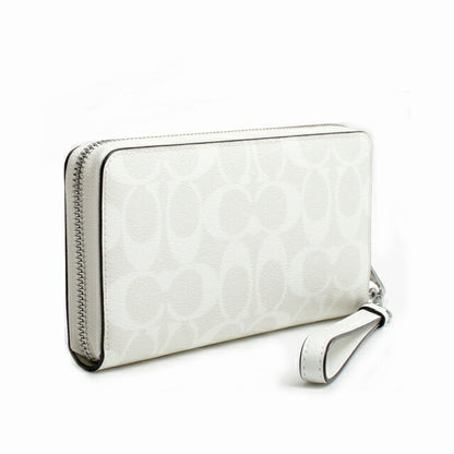 コーチ COACH 長財布 CN051-SVRFI レディース ホワイト ウォレット 付け替えストラップ ギフトボックス付き WQ00052138