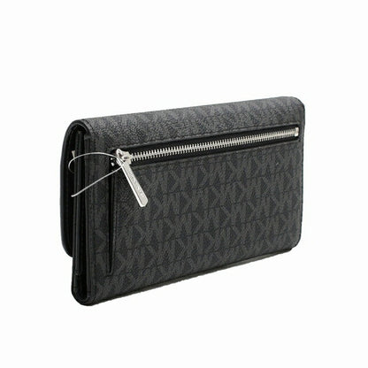 マイケルコース MICHAEL KORS JET SET TRAVEL LG TRIFOLD 長財布 35F8STVF3B-BLACK レディース ブラック WQ00052140