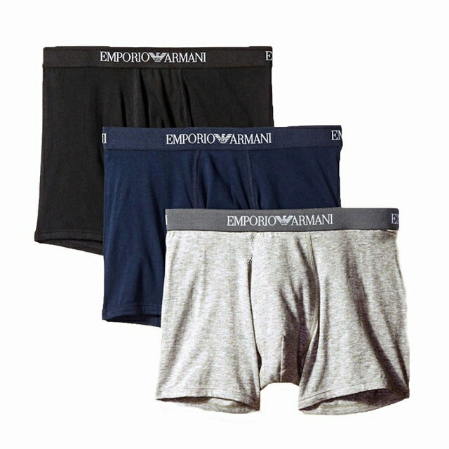 EMPORIO ARMANI ボクサーパンツ 111610-CC722-94235 3枚セット エンポリオアルマーニ EMPORIO ARMANI ボクサーパンツ 111610
