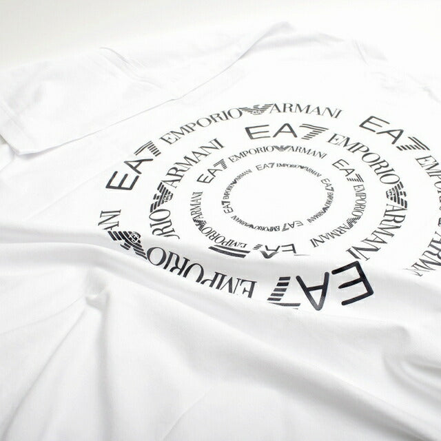 エンポリオアルマーニ EMPORIO ARMANI EA7 Tシャツ 3RPT12-PJLBZ-0100-WHITE-L メンズ ホワイト WQ00052194