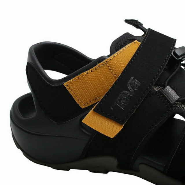 テバ Teva FLINTWOOD サンダル 1118941-BLACK-7 メンズ スポサン シューズ 靴 ブラック サンダル WQ00052204