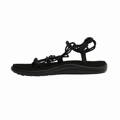 テバ Teva VOYA INFINITY サンダル 1019622-BLACK-6 レディース スポサン シューズ 靴 ブラック サンダル WQ00052213