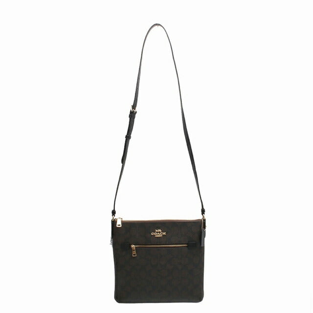 コーチ COACH SIG ROWAN FILE BAG ショルダーバッグ C1554-IMAA8 レディース ブラウン WQ00052289