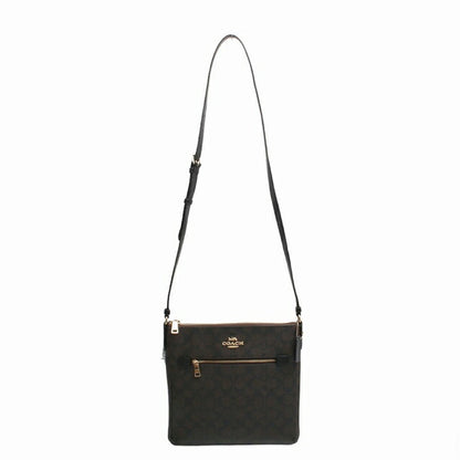 コーチ COACH SIG ROWAN FILE BAG ショルダーバッグ C1554-IMAA8 レディース ブラウン WQ00052289