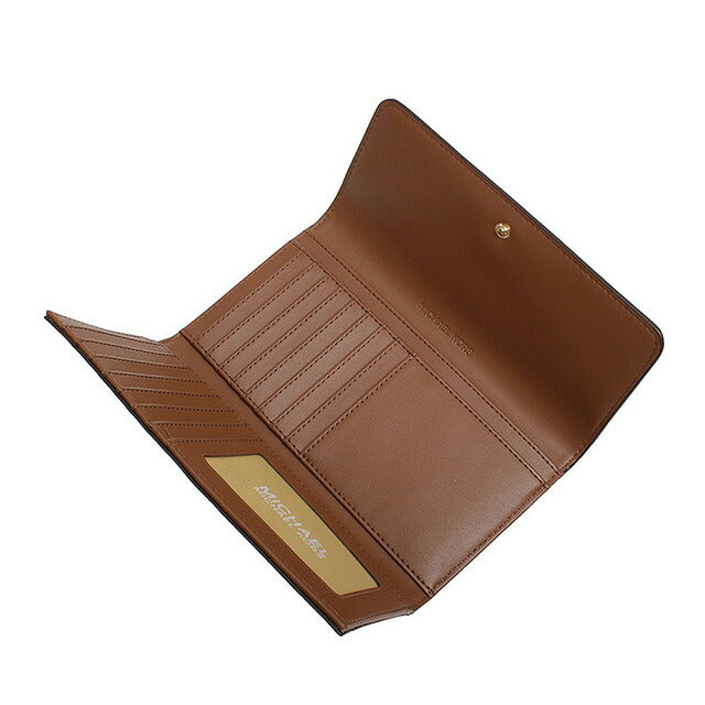 MICHAEL KORS 長財布 JET SET TRAVEL LG TRIFOLD 35F8GTVF3B Michael Kors Signature PVC Large Trifold Travel Wallet