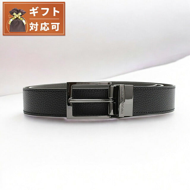 エンポリオアルマーニ EMPORIO ARMANI ベルト Y4S195-YL08J-80740 メンズ ブラック WQ00052354