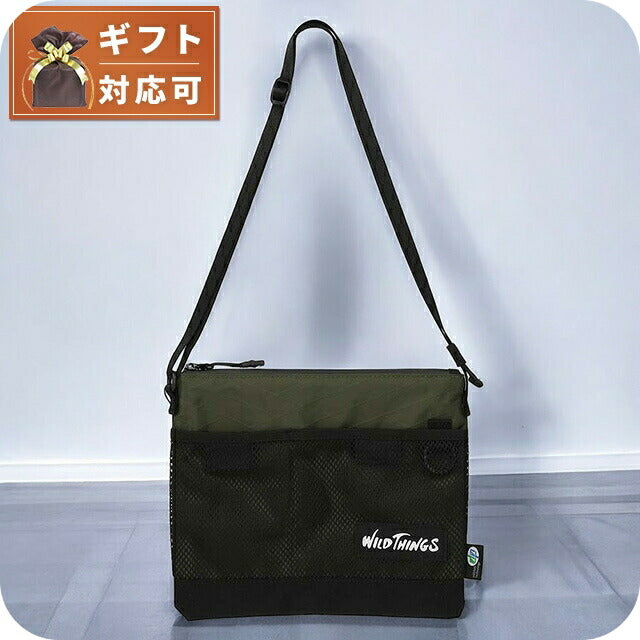 ワイルドシングス WILD THINGS SACOCHE (X-PAC&SPECTRA) サコッシュ WT-380-1072-OLIVE メンズ OLIVE WQ00052443