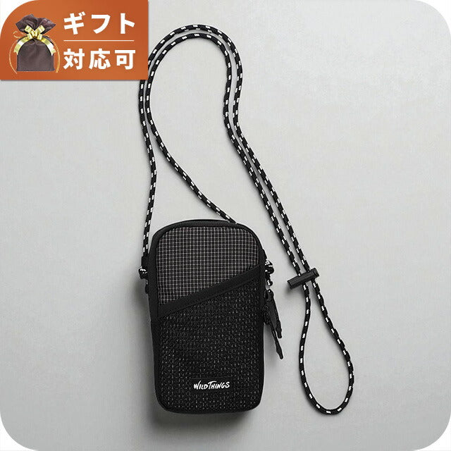 ワイルドシングス WILD THINGS ショルダーポーチ WT-380-3606-BLACK-SP メンズ BLACKSP WQ00052462