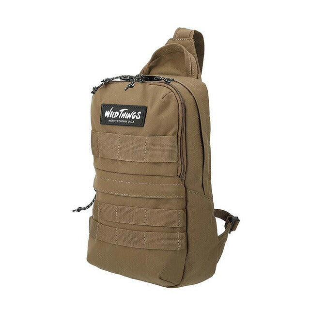 WILD THINGS ボディバッグ WT-380-3009-BEIGE WILD THINGS ワイルドシングス ボディバッグ WT-380-3009-BEIGE